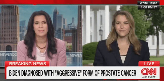 News Networks Break In with Reports on Joe Biden's Cancer Diagnosis